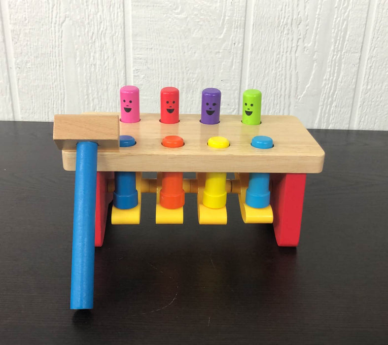 used Melissa & Doug Deluxe Pounding Bench