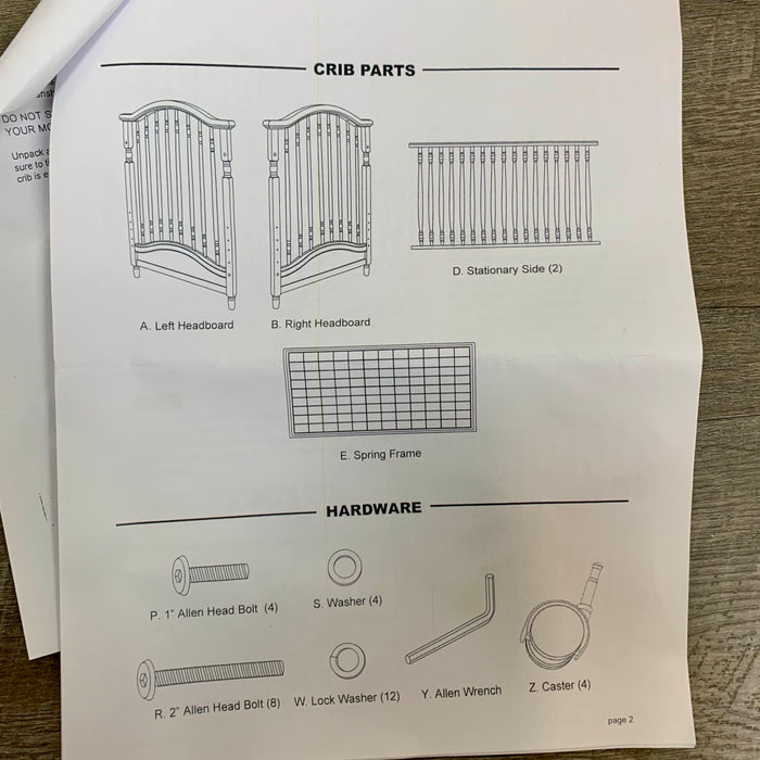 used Cribs