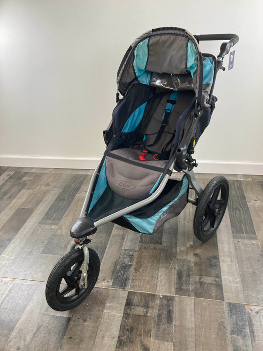 Shop BOB Revolution Flex Single Jogging Stroller, 2016, Teal at Goodbuygears