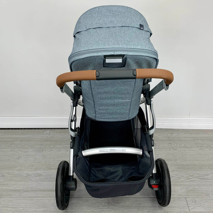 Shop UPPAbaby VISTA V2 Stroller, Gregory (Blue Melange) at Goodbuygears