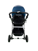 Shop Mockingbird Single 2.0 Stroller, 2023, Silver with Black Leather, Windowpane, Sea at Goodbuygears