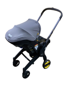 used Doona Infant Car Seat & Stroller Combo, 2022, Grey Hound