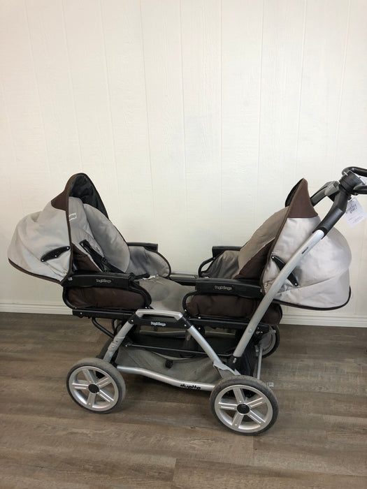 Peg Perego Duette SW Stroller, 2017, Atmosphere Grey