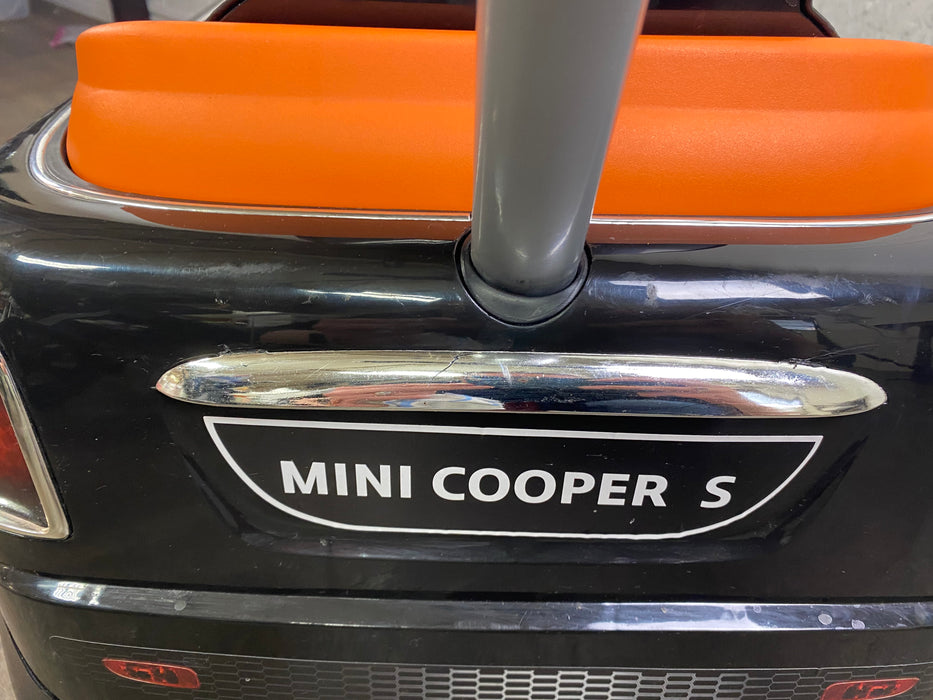 Huffy Ride-On Car W/ Push Stroller, Mini Cooper