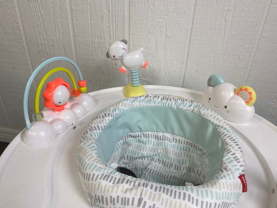 Skip Hop Explore and More Baby's View 3-Stage Activity Center, Silver Lining Cloud