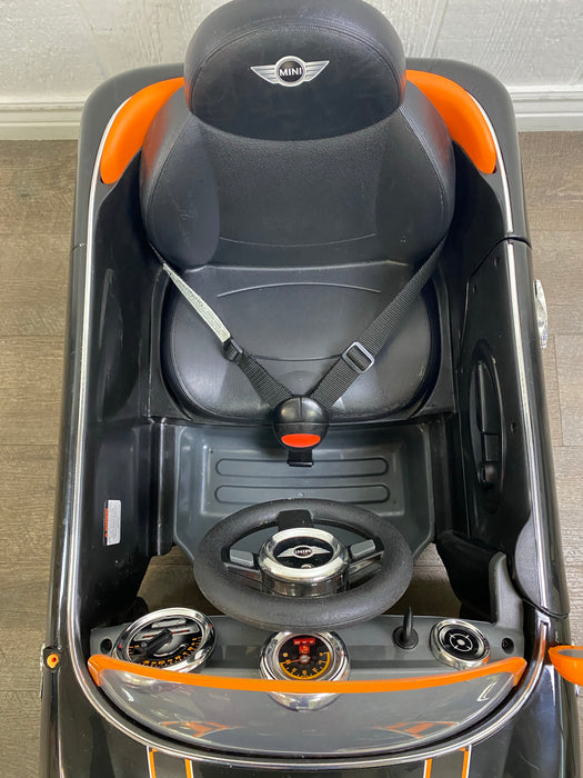 Huffy Ride-On Car W/ Push Stroller, Mini Cooper