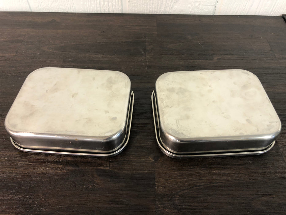 Lunchbots Stainless Steel Container, Set of 2
