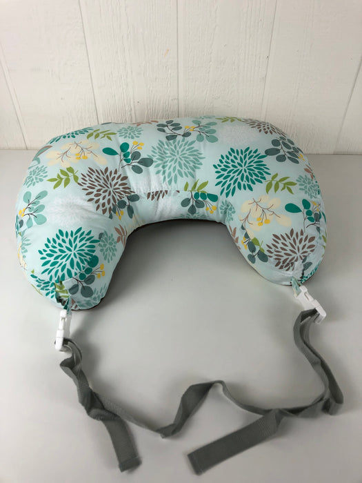 Boppy Best Latch Breastfeeding Pillow, Green Flowers
