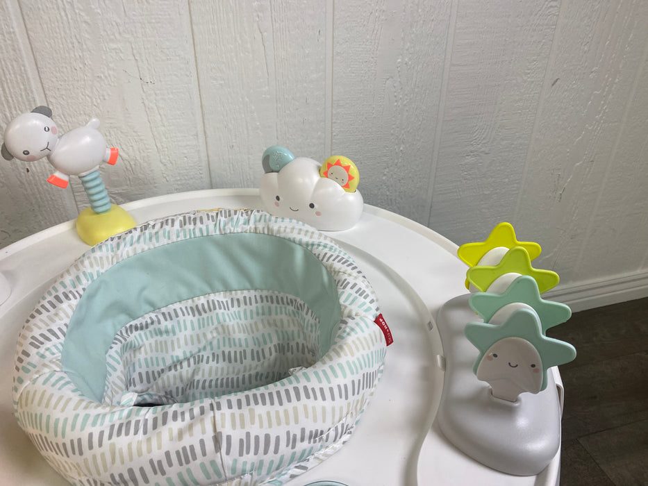 Skip Hop Explore and More Baby's View 3-Stage Activity Center, Silver Lining Cloud