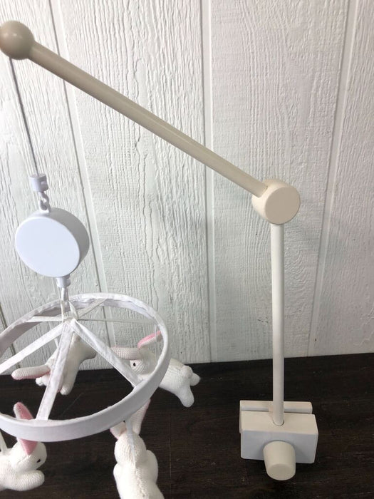 Pottery Barn Kids Crib Mobile, Knit Bunny