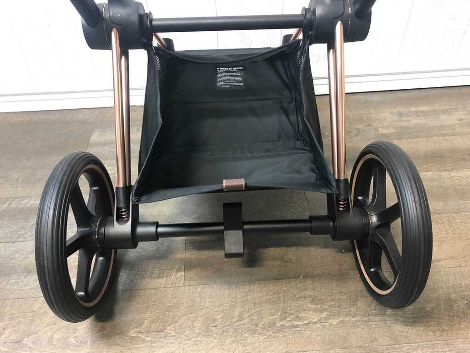 Shop Cybex PRIAM Stroller Frame, 2019, Rosegold at Goodbuygears
