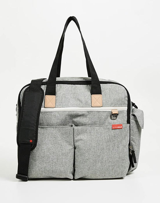 Skip Hop Duo Weekender Diaper Bag,  Grey Melange