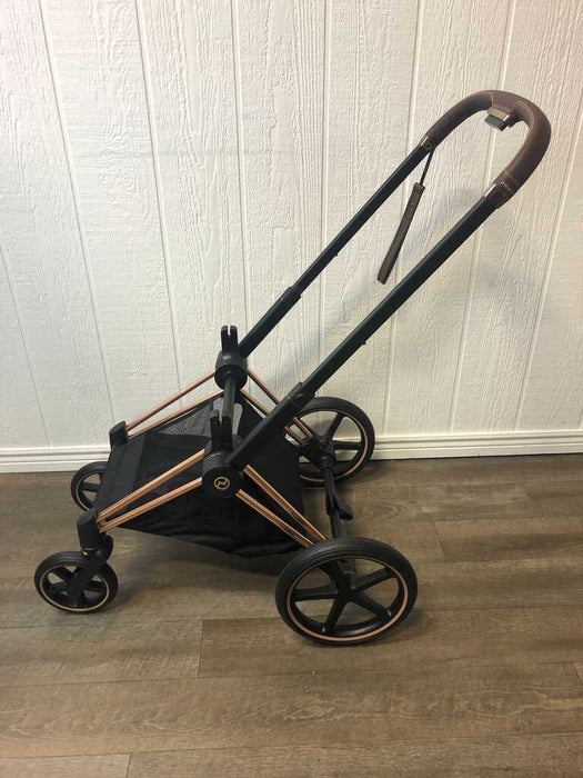 Shop Cybex PRIAM Stroller Frame, 2019, Rosegold at Goodbuygears