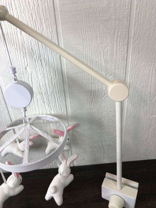 Pottery Barn Kids Crib Mobile, Knit Bunny