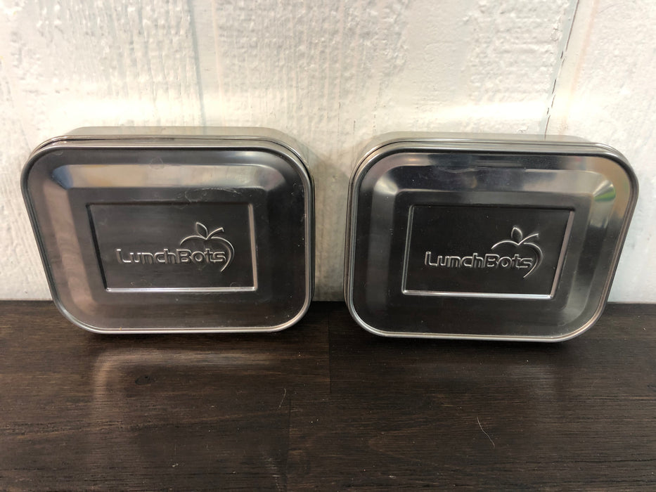 Lunchbots Stainless Steel Container, Set of 2
