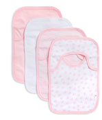 Shop Burt’s Bees Baby Bibs, 4-Pack Lap-Shoulder Drool Cloths, Blossom at Goodbuygears