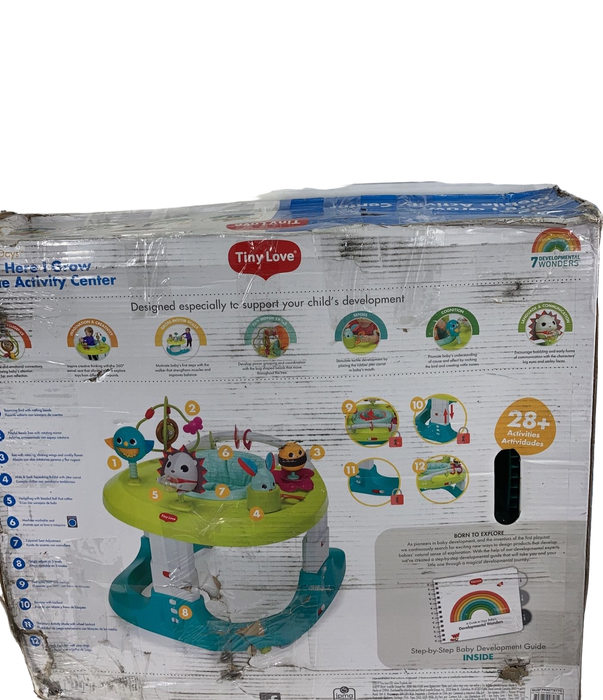 Tiny Love Here I Grow 4-in-1 Baby Walker And Activity Center, Meadow Days