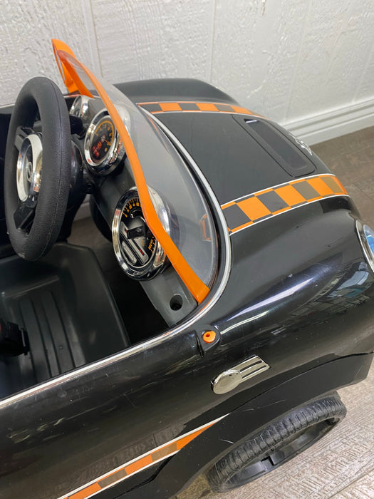 Huffy Ride-On Car W/ Push Stroller, Mini Cooper