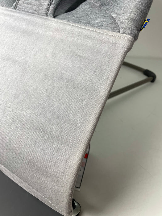 Shop BabyBjorn Bouncer Bliss, Light Grey, 3D Jersey at Goodbuygears