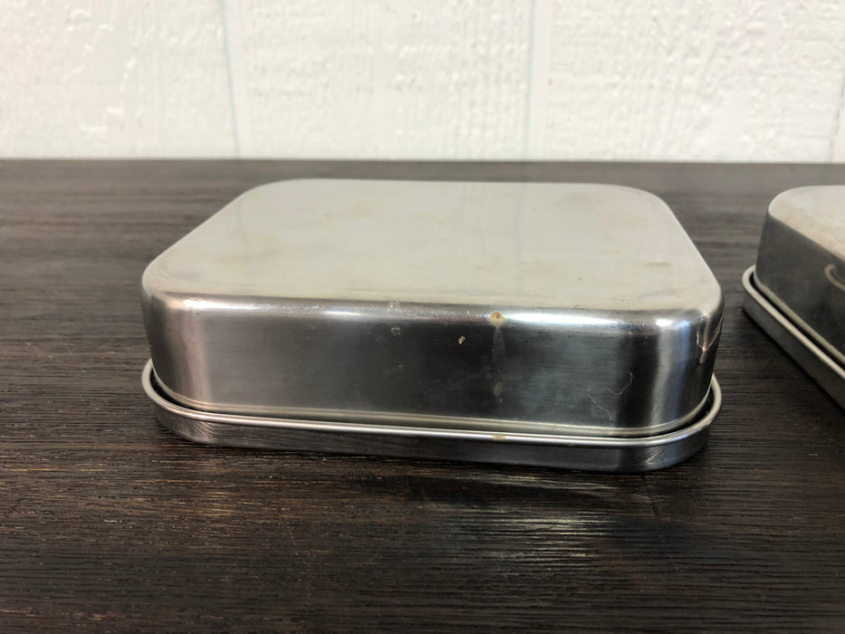 Lunchbots Stainless Steel Container, Set of 2