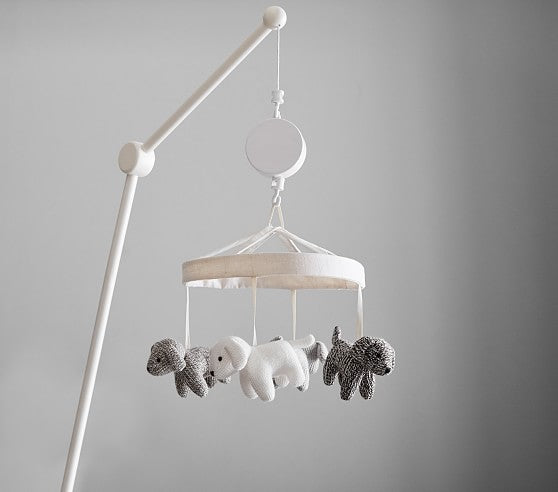 Pottery Barn Kids Crib Mobile, Knit Dog