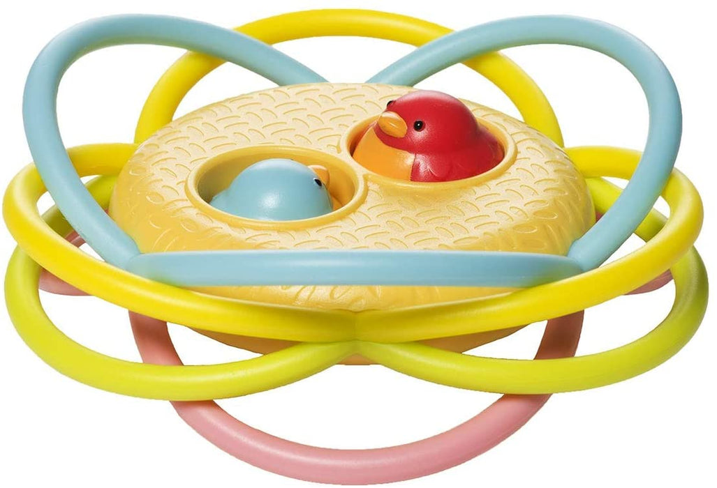 Manhattan Toy Birdie Hide-N-Seek Baby Teething And Sound Activity Toy