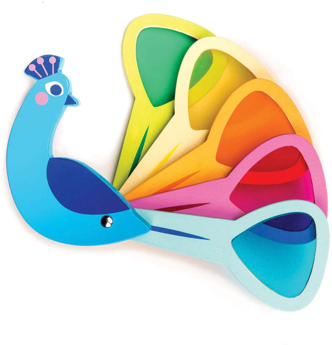 Tender Leaf Toys Peacock Colors
